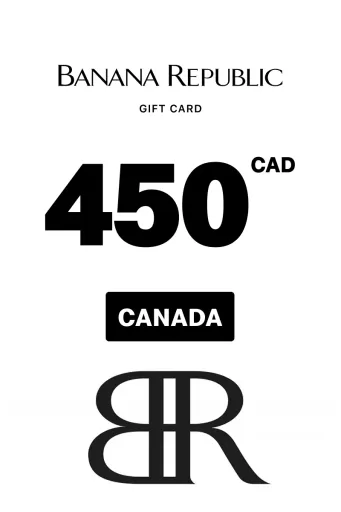 Banana Republic 450 CAD Gift Card (Canada) - Digital Key
