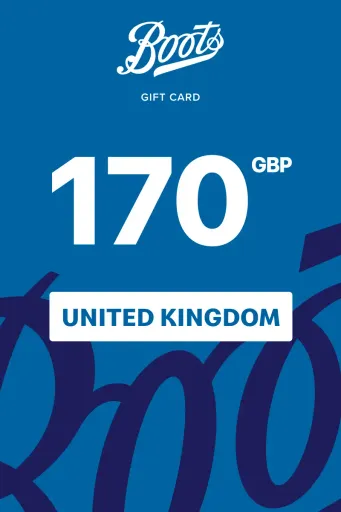Boots 170 GBP Gift Card (United Kingdom) - Digital Key