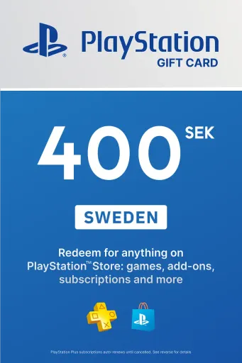 PlayStation Store 400 SEK Gift Card (Sweden) - Digital Key