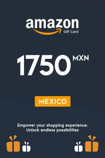 Amazon 1750 MXN Gift Card (Mexico) - Digital Key
