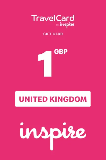 TravelCard by Inspire 1 GBP Gift Card (United Kingdom) - Digital Key