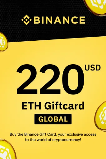 Binance (ETH) 220 USD Gift Card (Global) - Digital Key