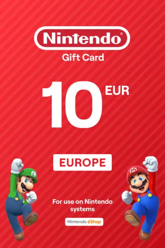 Nintendo eShop 10 EUR Gift Card (Europe) - Digital Key