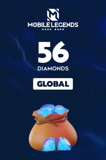 Mobile Legends - 56 Diamonds (Global) - Digital Key