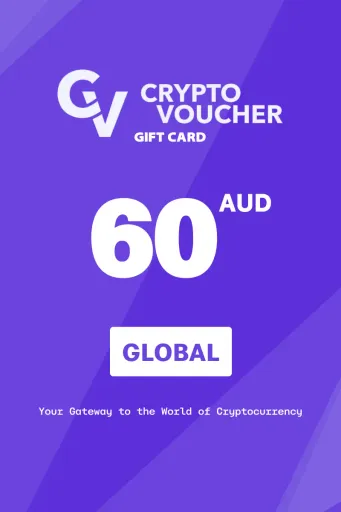 Crypto Voucher 60 AUD Gift Card (Global) - Digital Key