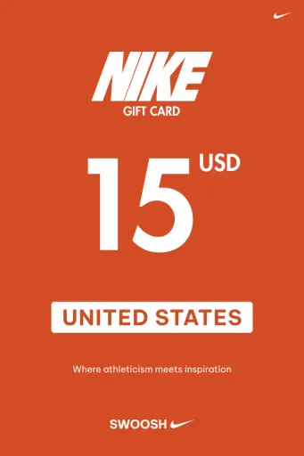 Nike 15 USD Gift Card (United States) - Digital Key