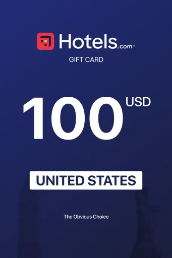 Hotels.com 100 USD Gift Card (United States) - Digital Key