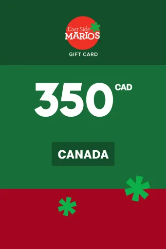 Product Image - East Side Mario's 350 CAD Gift Card (Canada) - Digital Key