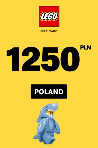 LEGO 1250 PLN Gift Card (Poland) - Digital Key