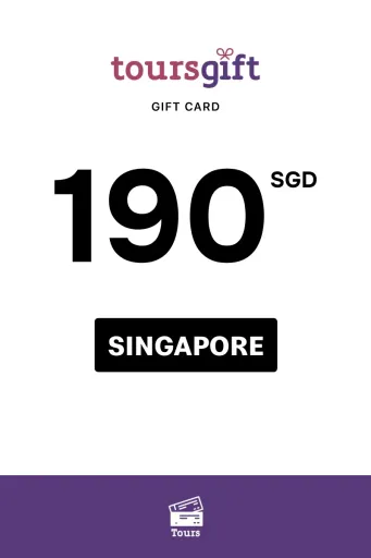Tours Gift 190 SGD Gift Card (Singapore) - Digital Key