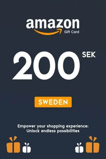 Amazon 200 SEK Gift Card (Sweden) - Digital Key