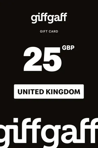 Giff Gaff 25 GBP Gift Card (United Kingdom) - Digital Key