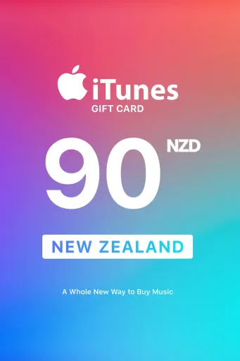 Apple iTunes 90 NZD Gift Card (New Zealand) - Digital Key