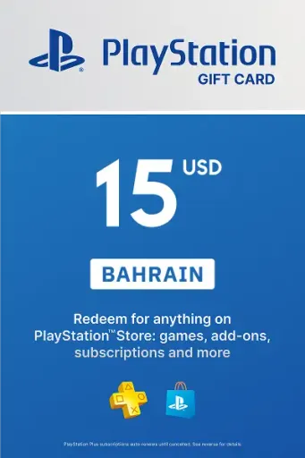 PlayStation Store 15 USD Gift Card (Bahrain) - Digital Key