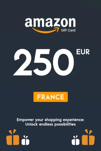 Amazon 250 EUR Gift Card (France) - Digital Key