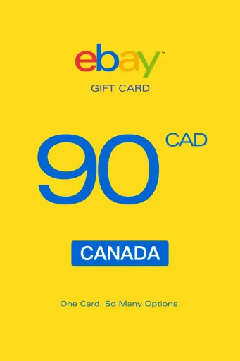 eBay 90 CAD Gift Card (Canada) - Digital Key