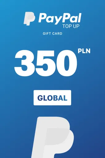 PayPal Instant Top Up 350 PLN Gift Card (Global) - Digital Key