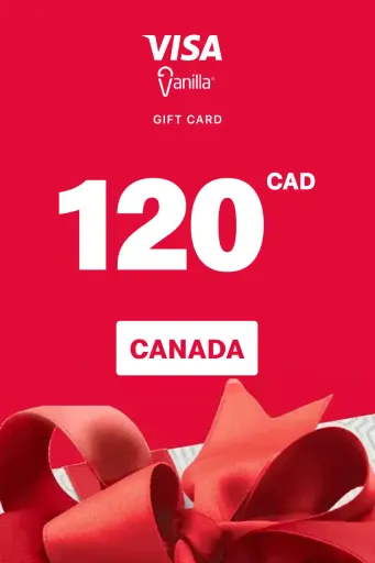 Vanilla Visa 120 CAD Gift Card (Canada) - Digital Key