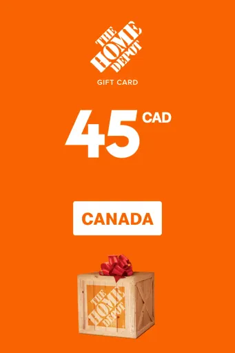 Home Depot 45 CAD Gift Card (Canada) - Digital Key
