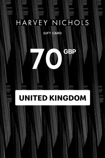 Product Image - Harvey Nichols 70 GBP Gift Card (United Kingdom) - Digital Key