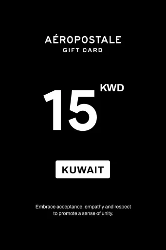 Aeropostale 15 KWD Gift Card (Kuwait) - Digital Key