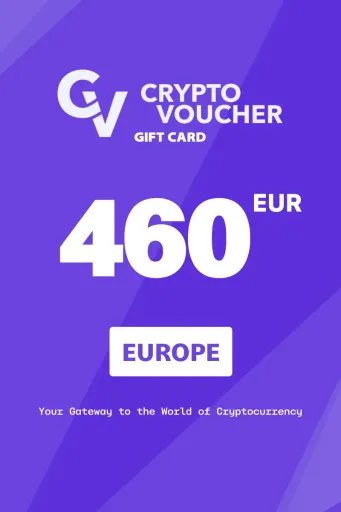Crypto Voucher (USDC) 460 EUR Gift Card (Europe) - Digital Key
