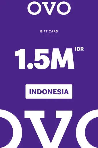 Ovo Cash 1500000 IDR Gift Card (Indonesia) - Digital Key