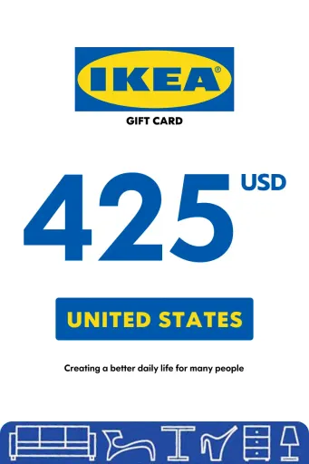 IKEA 425 USD Gift Card (United States) - Digital Key