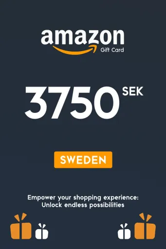 Amazon 3750 SEK Gift Card (Sweden) - Digital Key