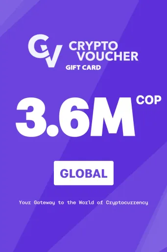 Crypto Voucher 3600000 COP Gift Card (Global) - Digital Key