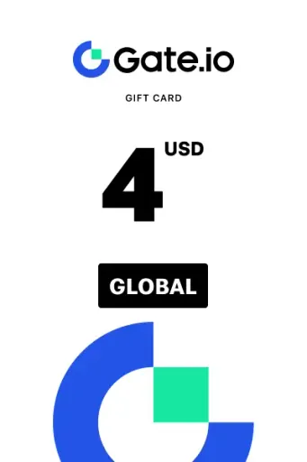 Product Image - Gate.io (USDC) 4 USD Gift Card (Global) - Digital Key
