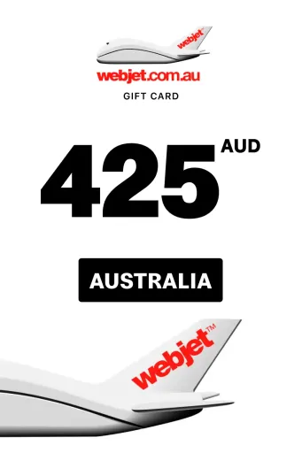 Webjet 425 AUD Gift Card (Australia) - Digital Key