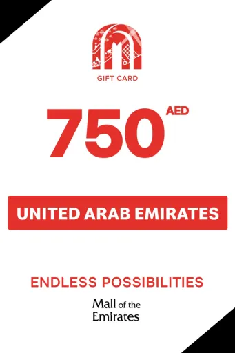 Mall of the Emirates 750 AED Gift Card (United Arab Emirates) - Digital Key