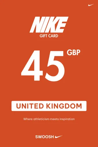 Nike 45 GBP Gift Card (United Kingdom) - Digital Key