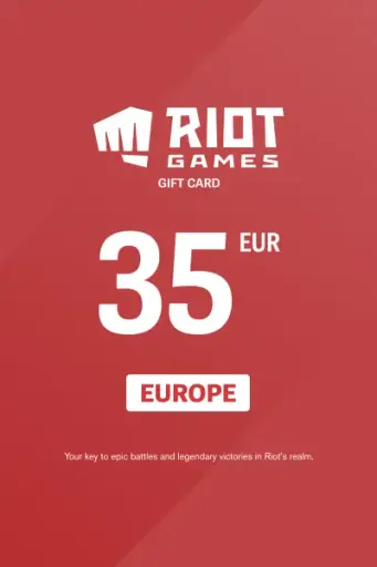 Riot Access 35 EUR Gift Card (Europe) - Digital Key