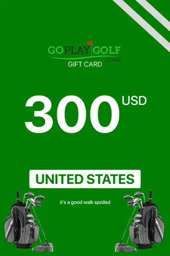 Go Play Golf 300 USD Gift Card (United States) - Digital Key