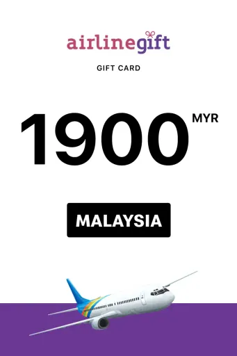 Airline Gift 1900 MYR Gift Card (Malaysia) - Digital Key