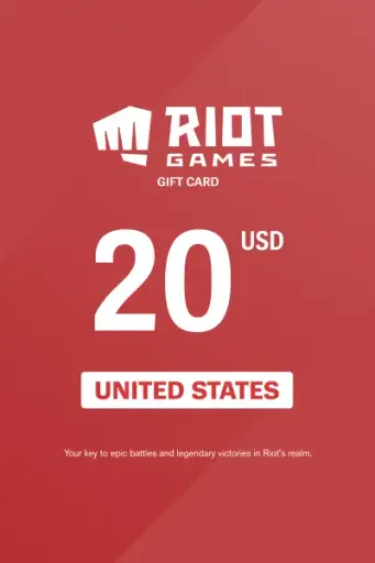 Riot Access 20 USD Gift Card (United States) - Digital Key