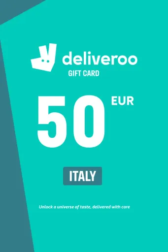 Deliveroo 50 EUR Gift Card (Italy) - Digital Key