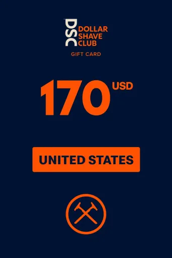Dollar Shave Club 170 USD Gift Card (United States) - Digital Key