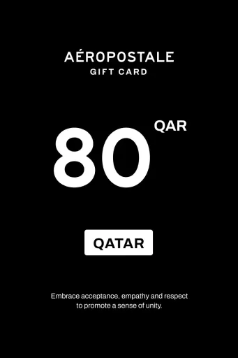 Aeropostale 80 QAR Gift Card (Qatar) - Digital Key