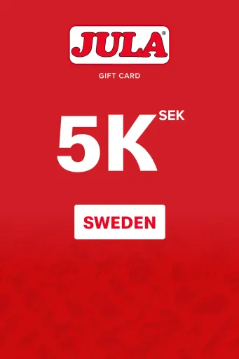 Jula 5000 SEK Gift Card (Sweden) - Digital Key
