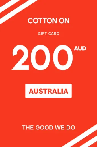 Cotton On Group 200 AUD Gift Card (Australia) - Digital Key