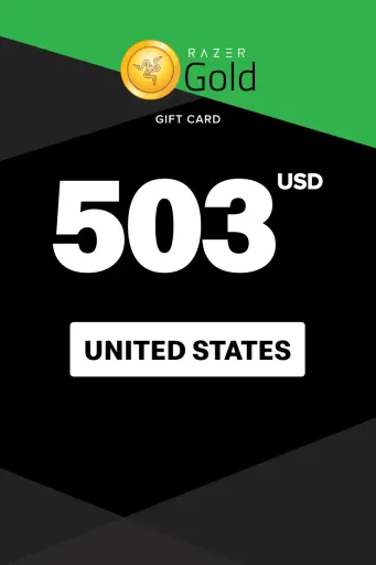 Razer Gold 503 USD Gift Card (United States) - Digital Key
