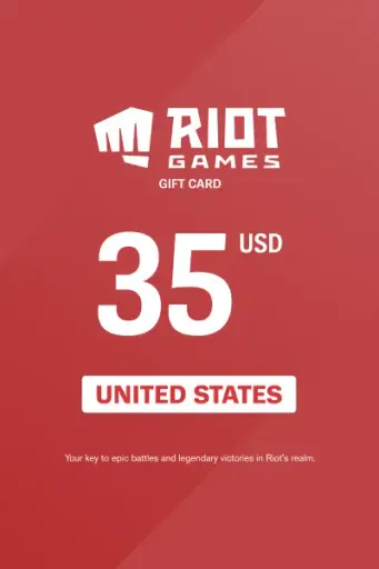 Riot Access 35 USD Gift Card (United States) - Digital Key