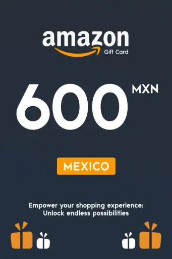 Amazon 600 MXN Gift Card (Mexico) - Digital Key