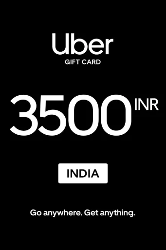 Uber 3500 INR Gift Card (India) - Digital Key