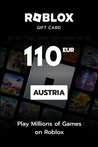 Roblox 110 EUR Gift Card (Austria) - Digital Key