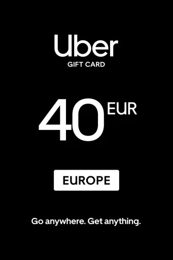 Uber 40 EUR Gift Card (Europe) - Digital Key