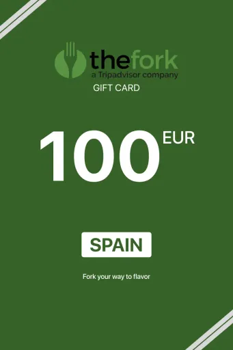 The Fork 100 EUR Gift Card (Spain) - Digital Key